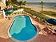 Pool with ocean view